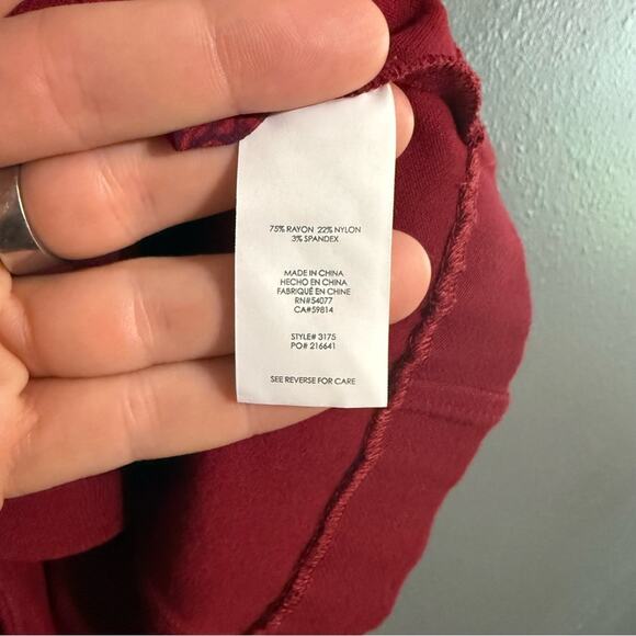 Cabi Style 3175 Rhubarb Red Outing Blazer Jacket Size 10 - Picture 6 of 6